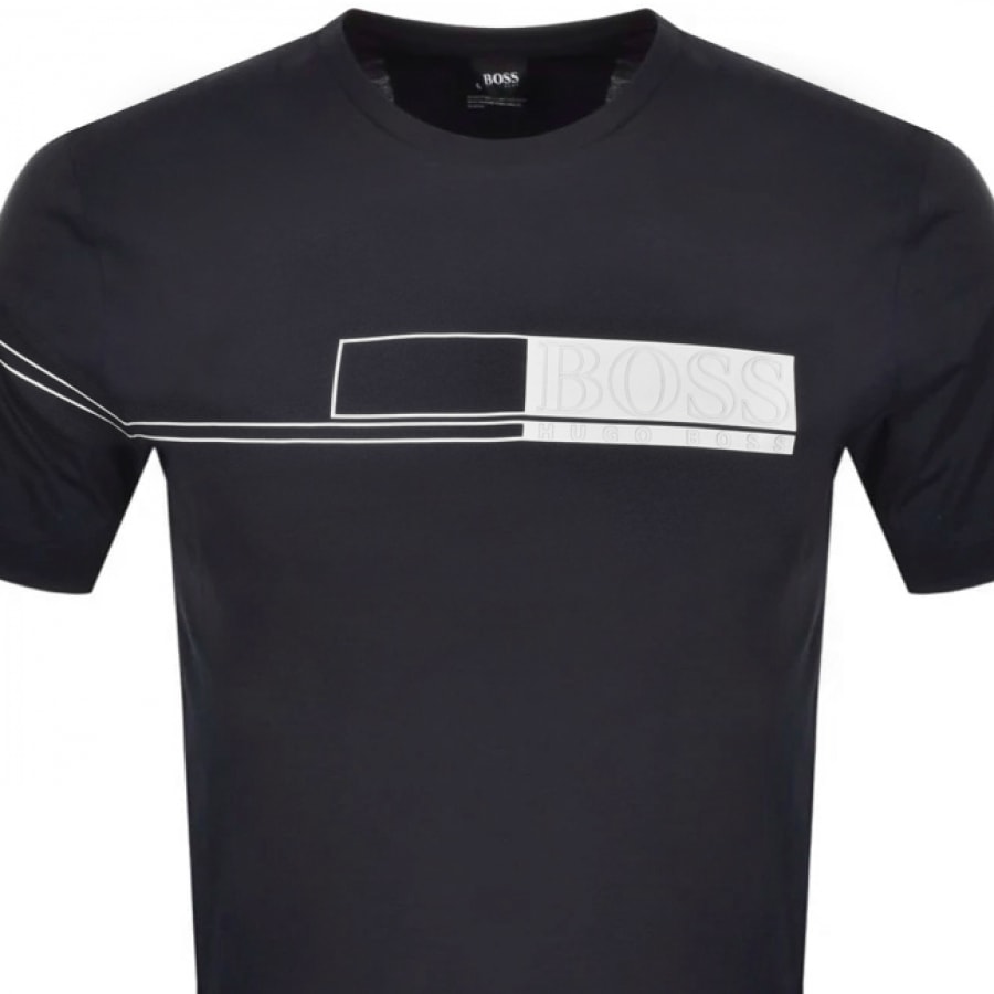 Alternative Image for ProductBOSS Tee 1 T Shirt Navy2